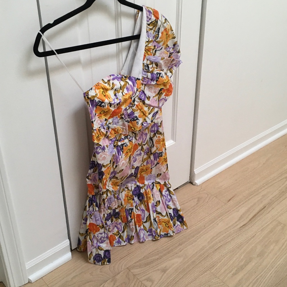 Adelyn Rae Kylie One Shoulder Mini Dress - NWT!!